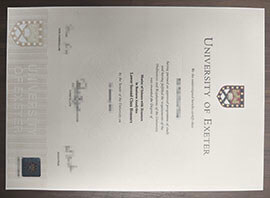 purchase realistic University of Exeter degree