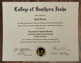 purchase realistic College of Southern Idaho degree