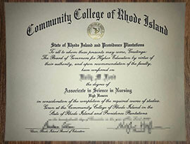 purchase realistic Community College of Rhode Island degree