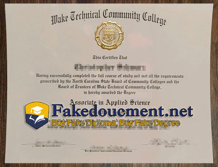 purchase realistic Make Technical Community College diploma