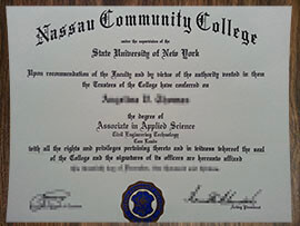 purchase realistic Nassau Community College degree